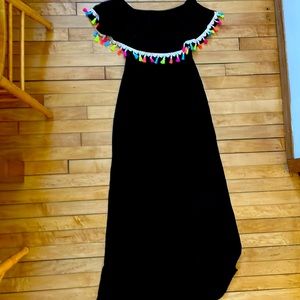 Off the shoulder maxi dress